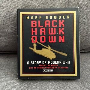 NWT.  Black Hawk Down.  A story of Modern War